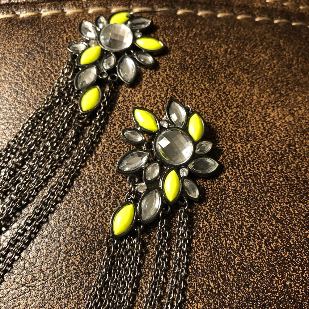 8 Pair Lot // Statement Hook Dangle Earrings // D… - image 6